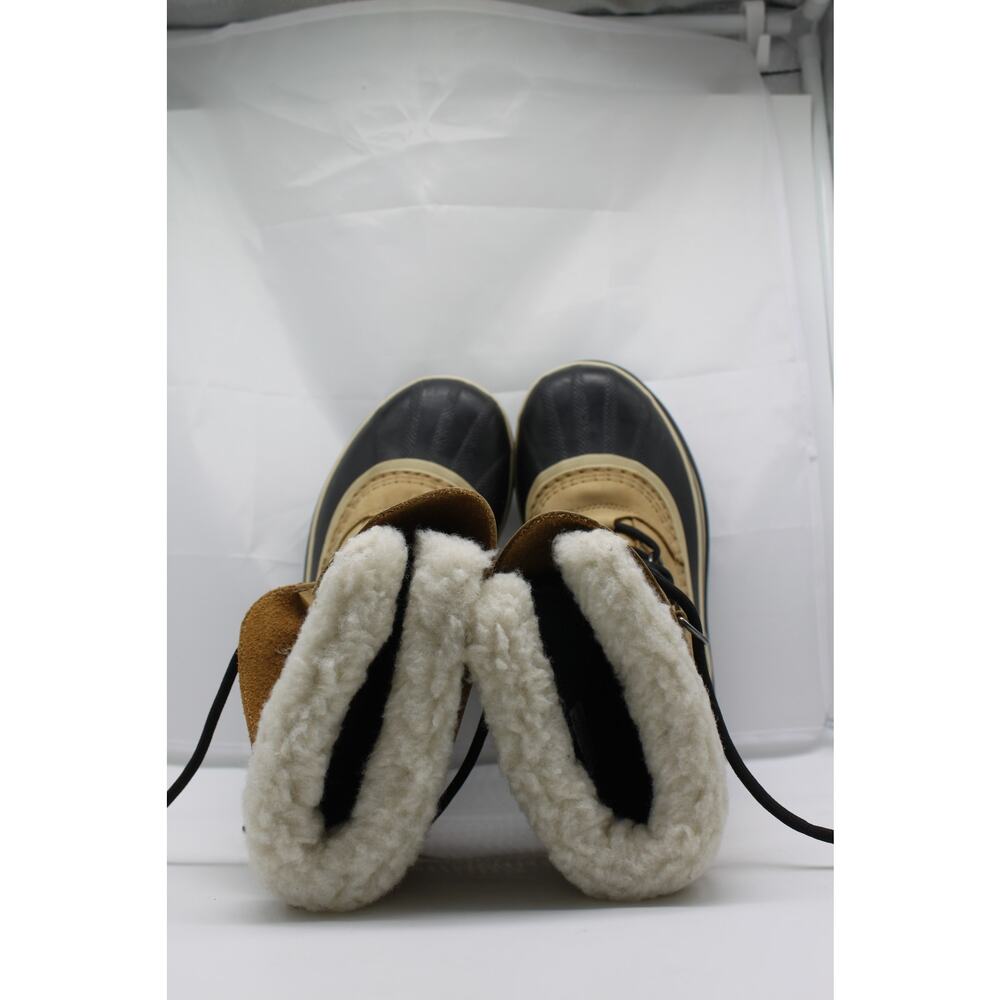 Womens Sorel Brown & Black Lace Up NL1005-280 Waterproof Snow Boots Size 5 - Picture 8 of 10